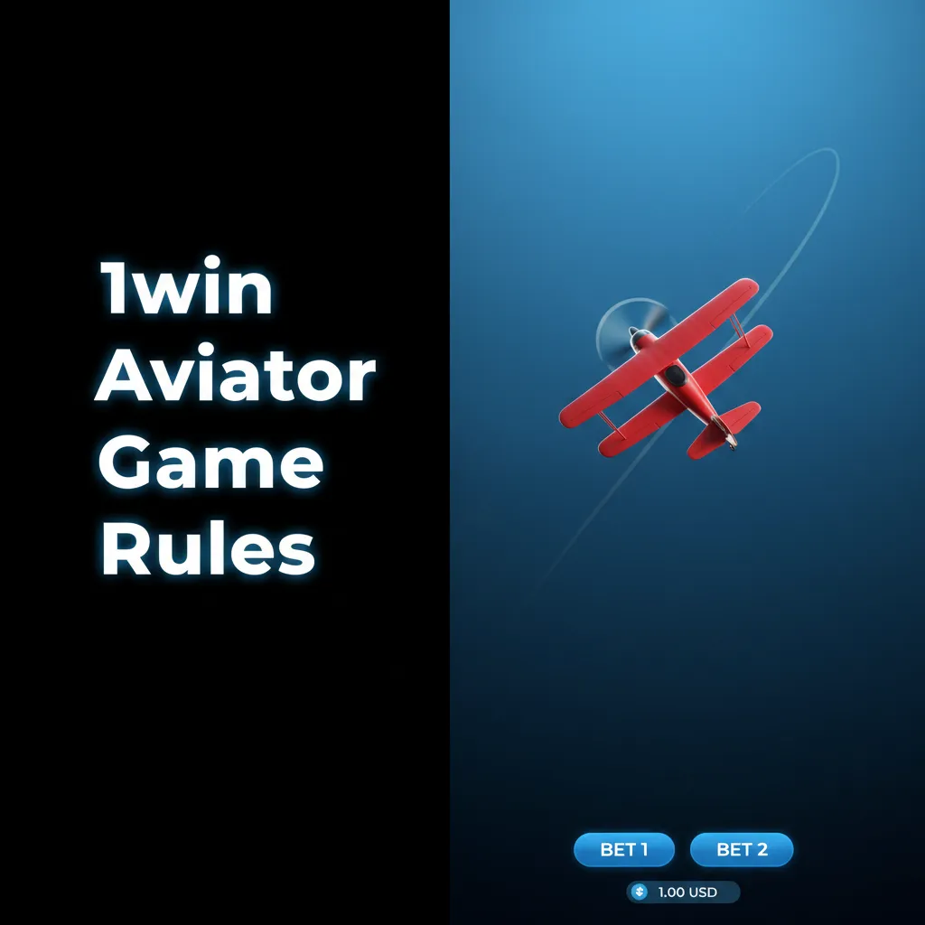 1win Aviator rules: plane crash game with rising multiplier; cash out before exit; two bets, demo, auto bet & auto cash out