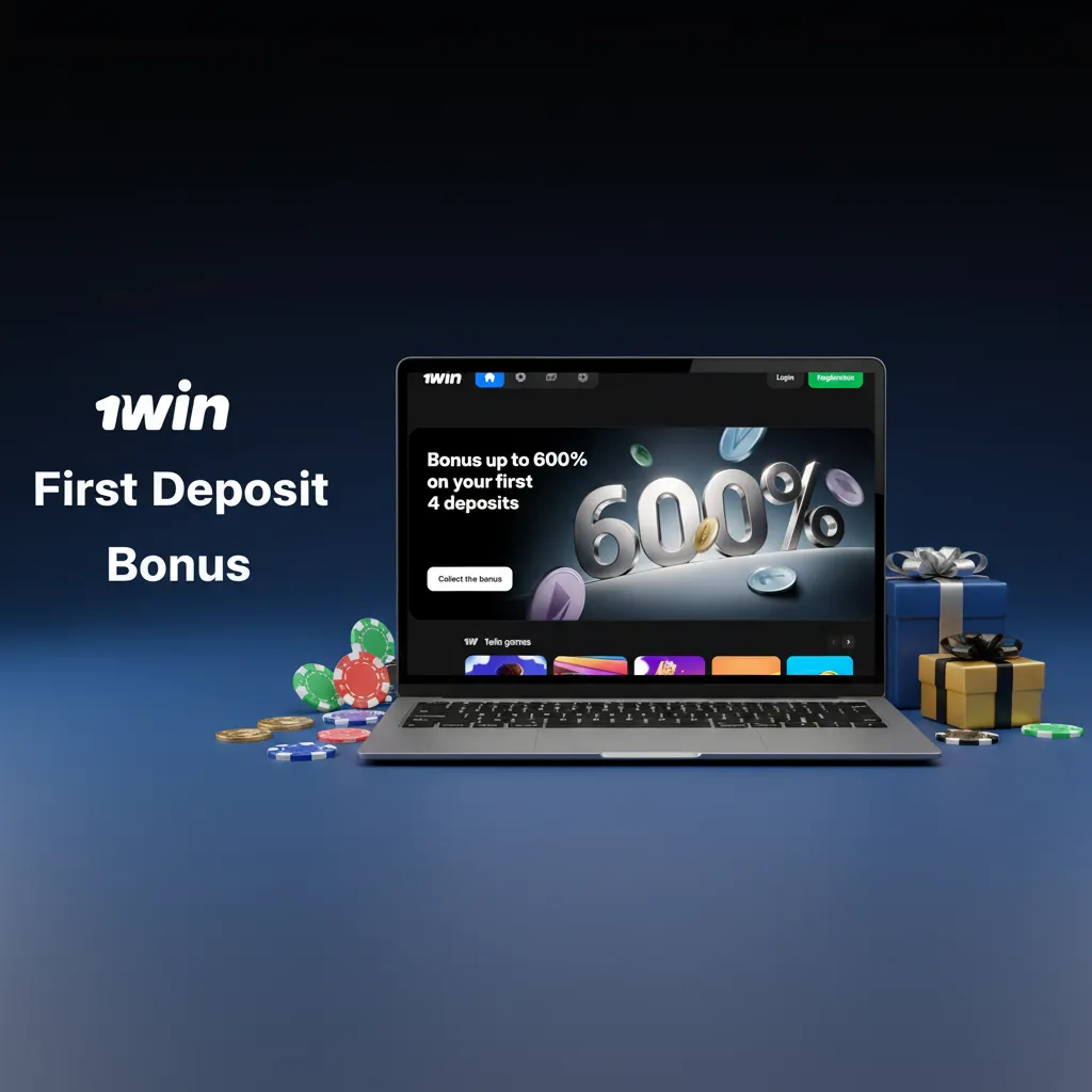1win First Deposit Bonus in Pakistan: 500% up to 600,000 PKR, or 600% up to 750,000 PKR with crypto; casino & sports.