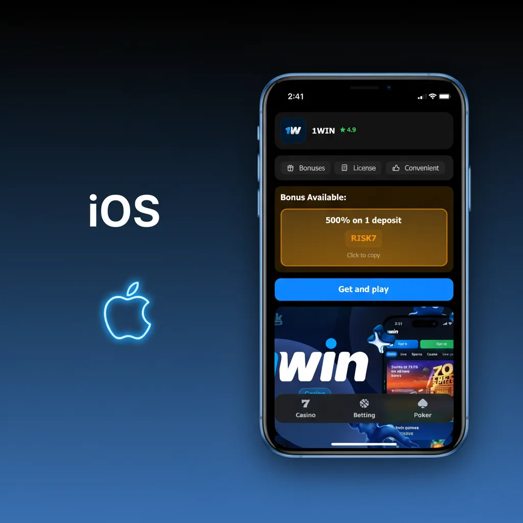 iPhone showing Safari Add to Home Screen for betting PWA, then Face ID sign-in and launch from the iOS Home Screen.