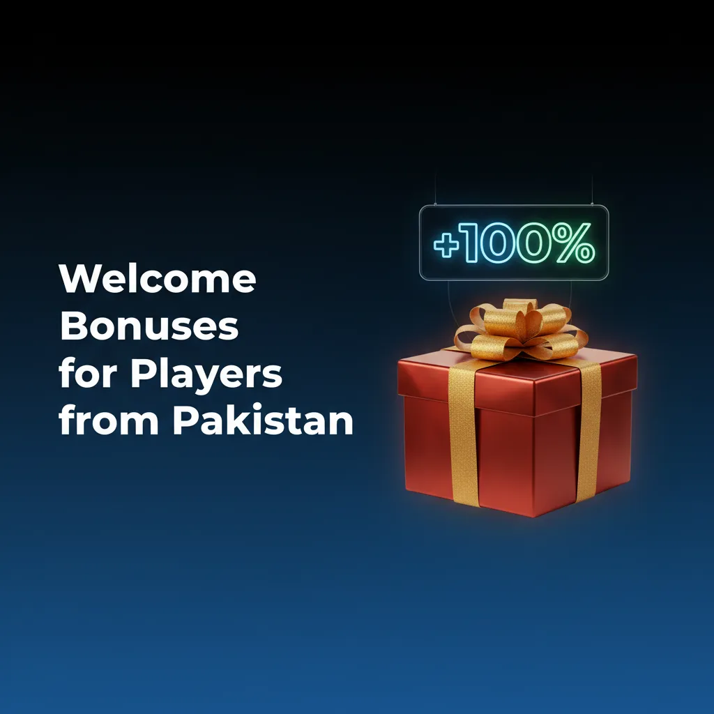 Welcome bonuses for Pakistan: 500% up to 600,000 PKR; 600% up to 750,000 PKR (crypto). Sports 5x, Casino 35x wagering.