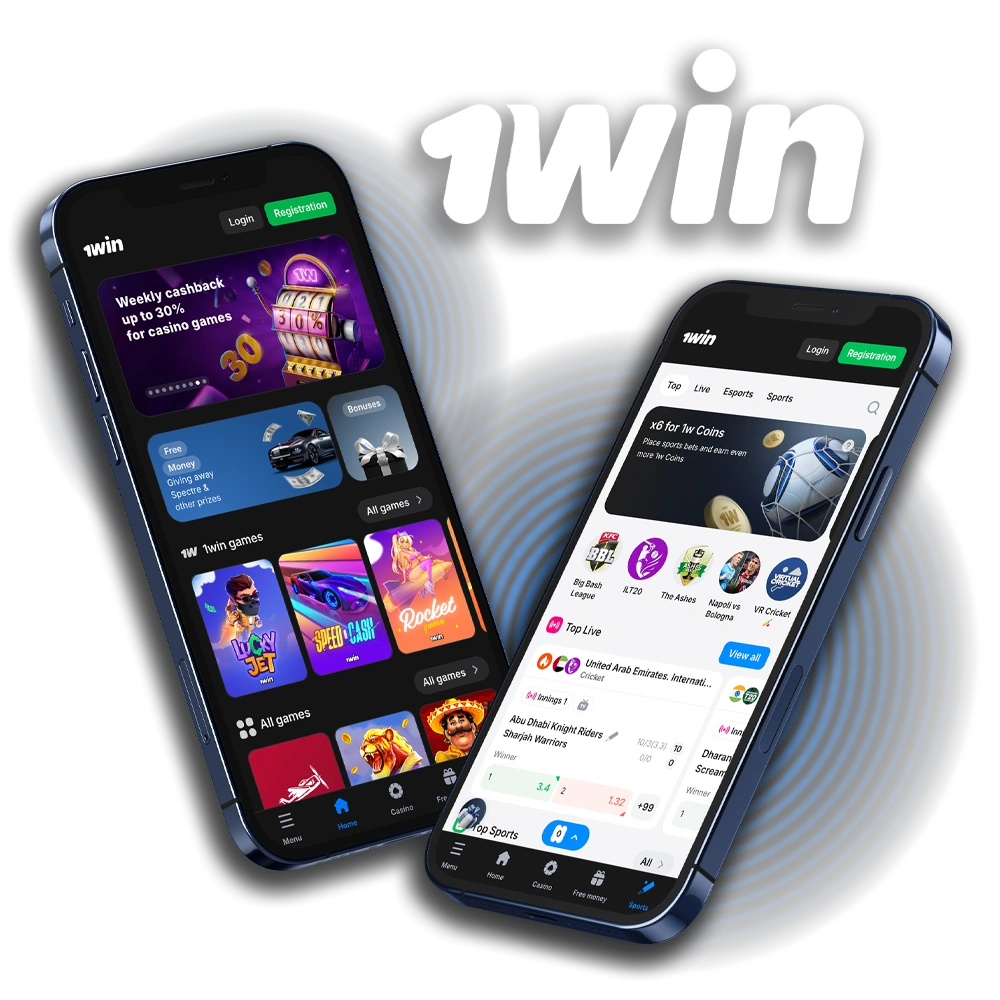 Download the 1win casino app and access your account anywhere.