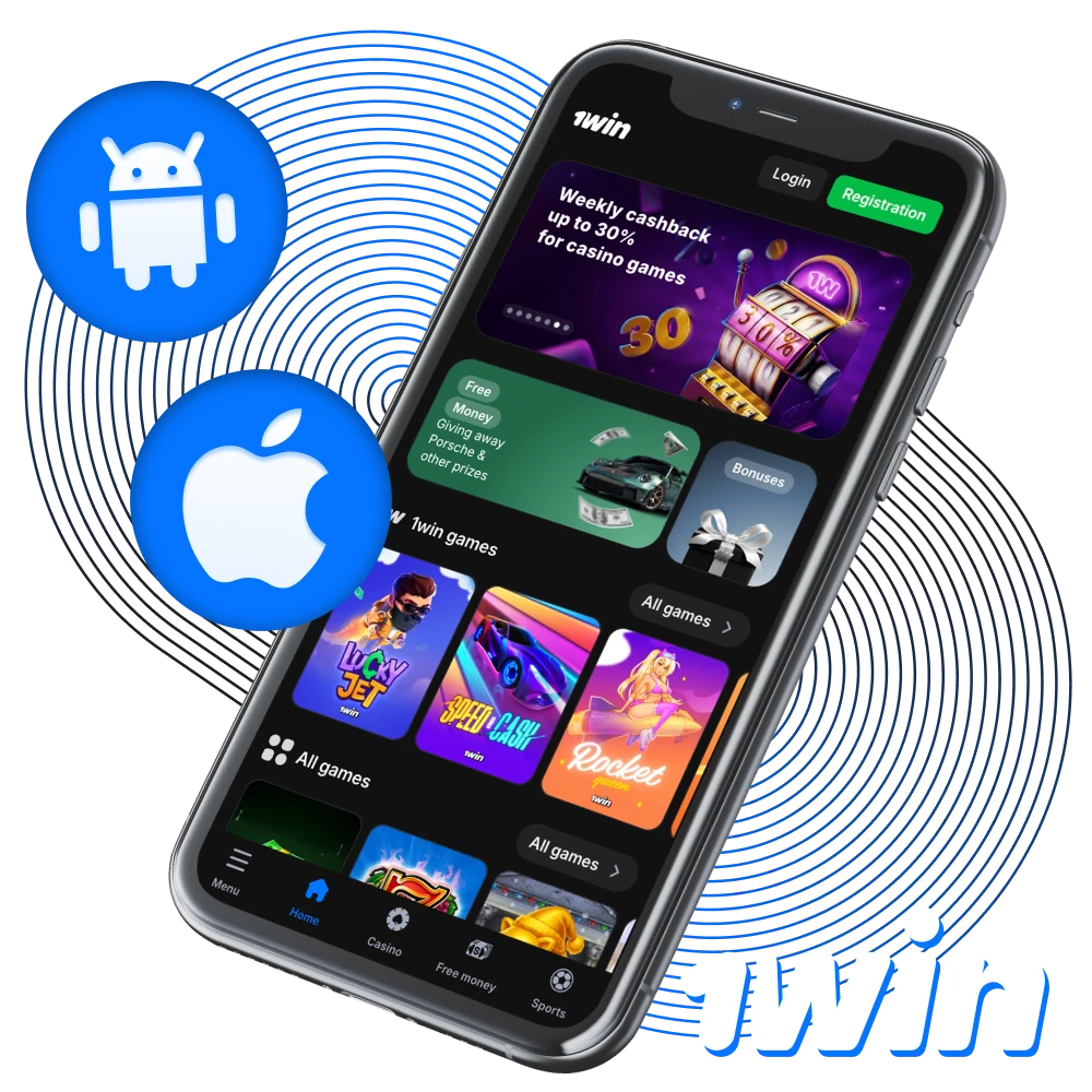 Download the 1win app for Android & iOS. Bet on sports & casino. 500% bonus to 600,000 PKR; crypto 600% to 750,000 PKR.