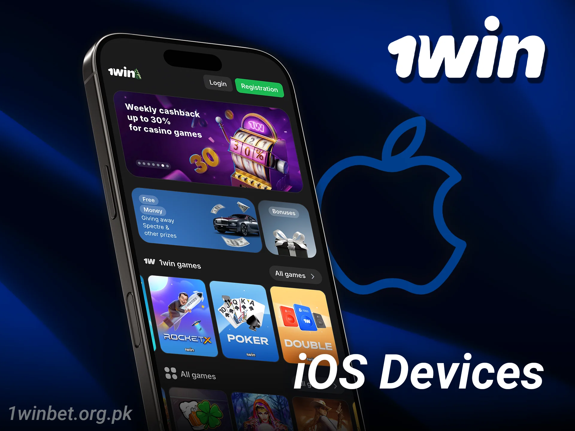 See which iOS devices work with the 1win casino app today.