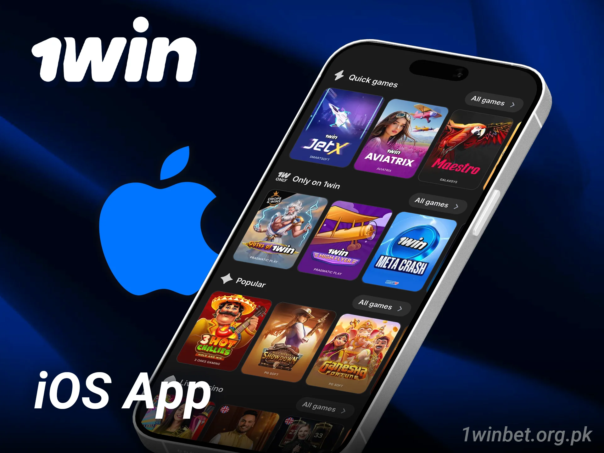 Learn how to set up the 1win casino app on iOS quickly.