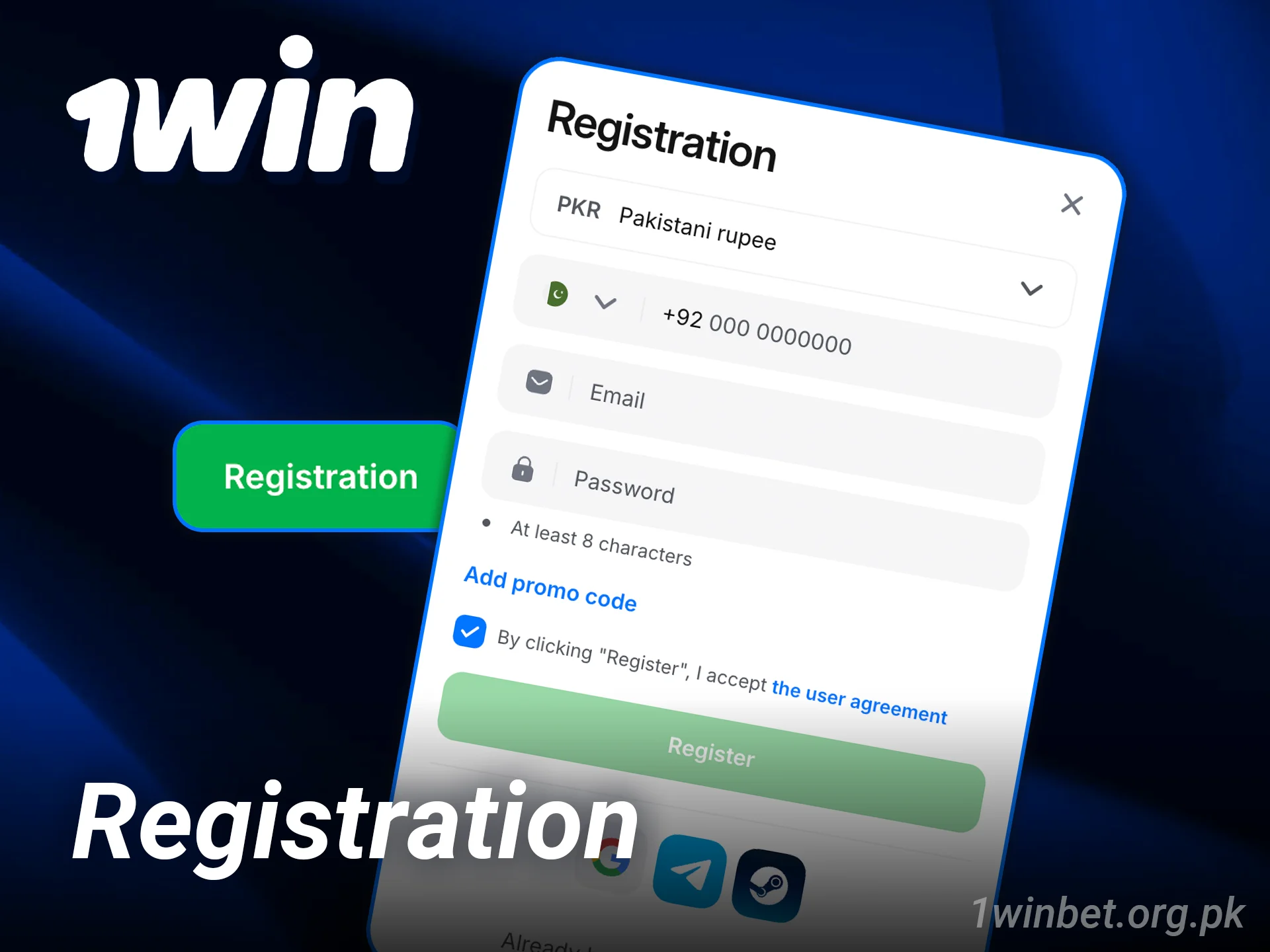 Create your account at 1win casino and start playing today.