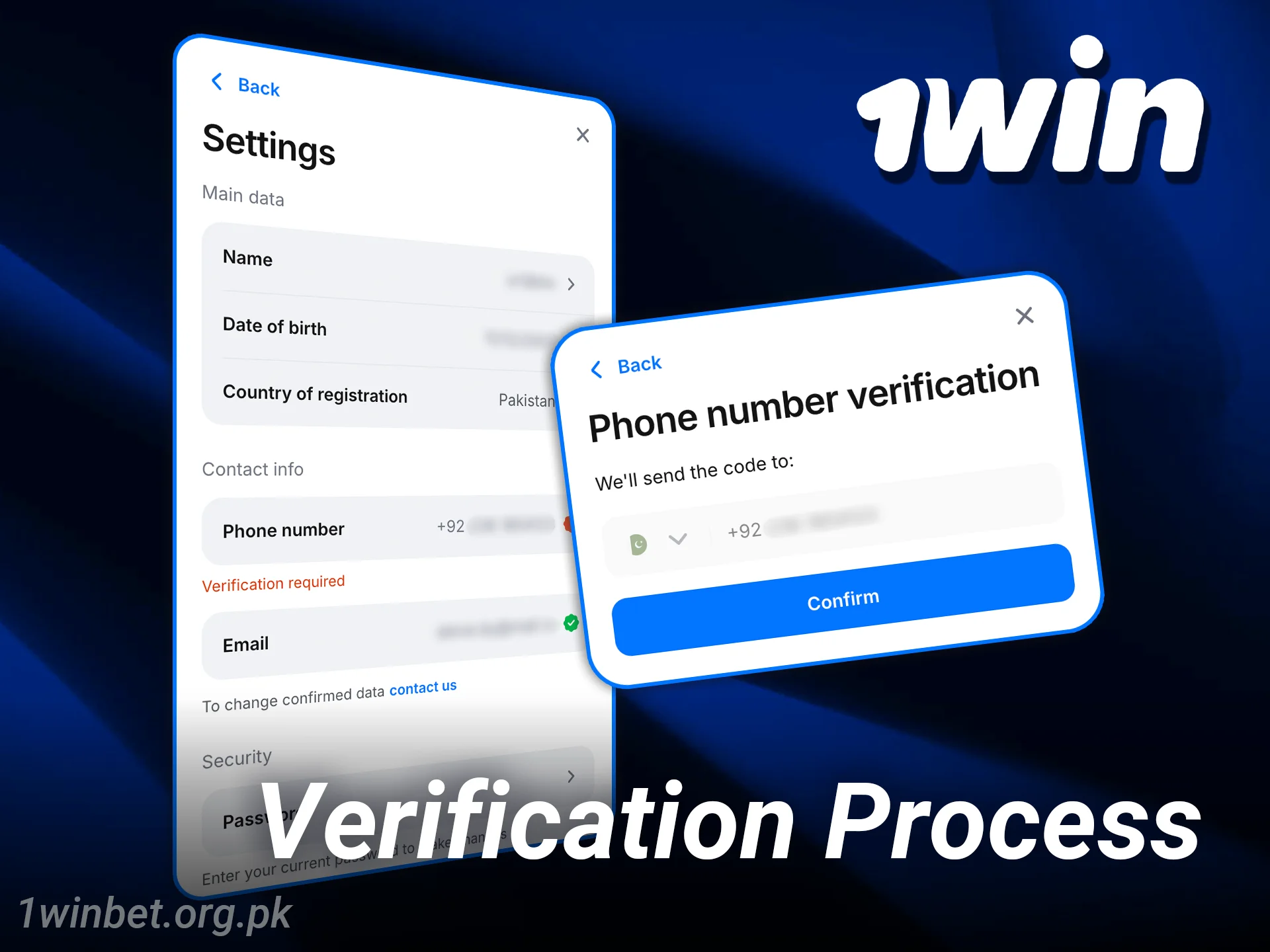 Complete verification at 1win casino and unlock full access.