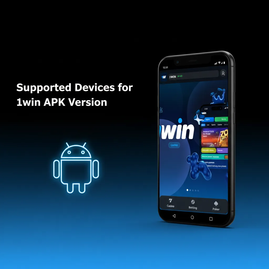 Table of 1win APK supported Android 8+ devices in Pakistan: examples include Samsung, Sony, Huawei, OnePlus, Oppo.