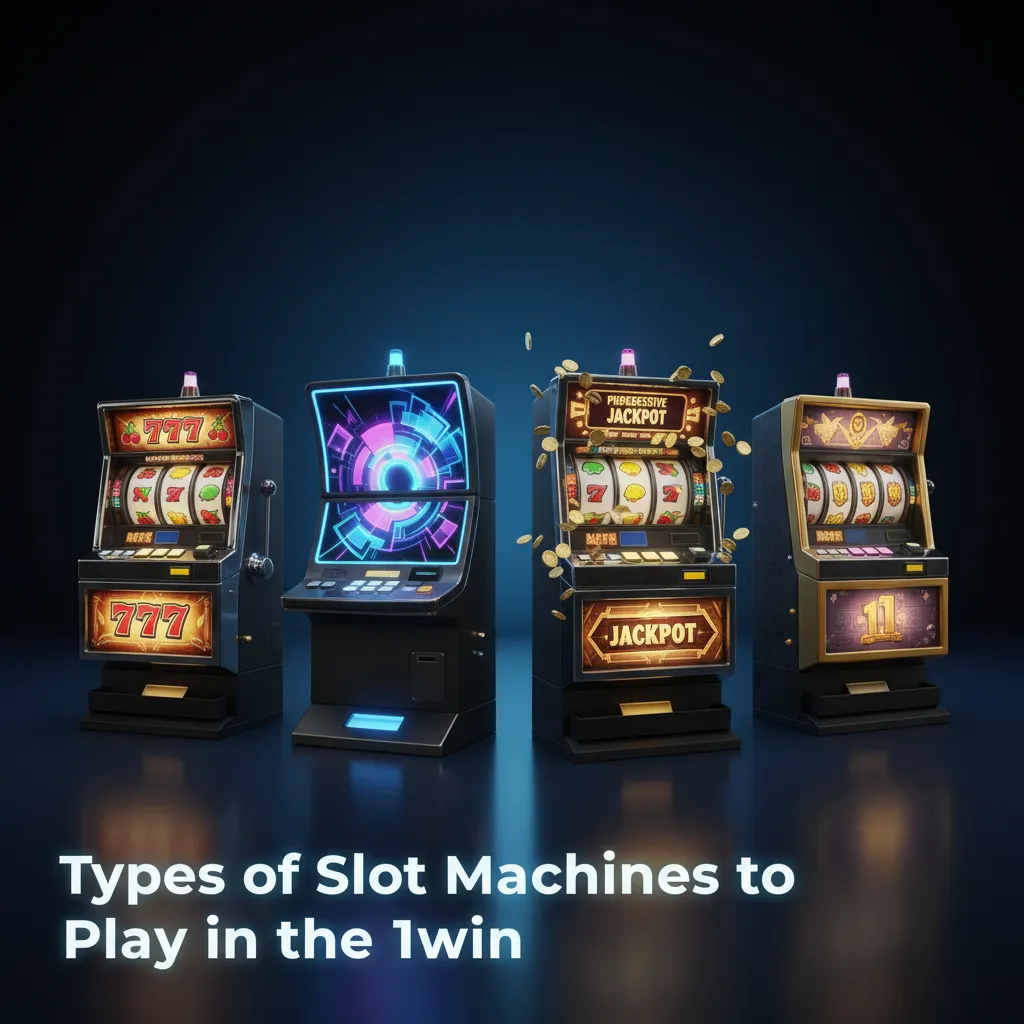 Types of slot machines at 1win: classic 3-reel, video, Megaways, cluster pays, jackpots, bonus buy; 7,500+ games.