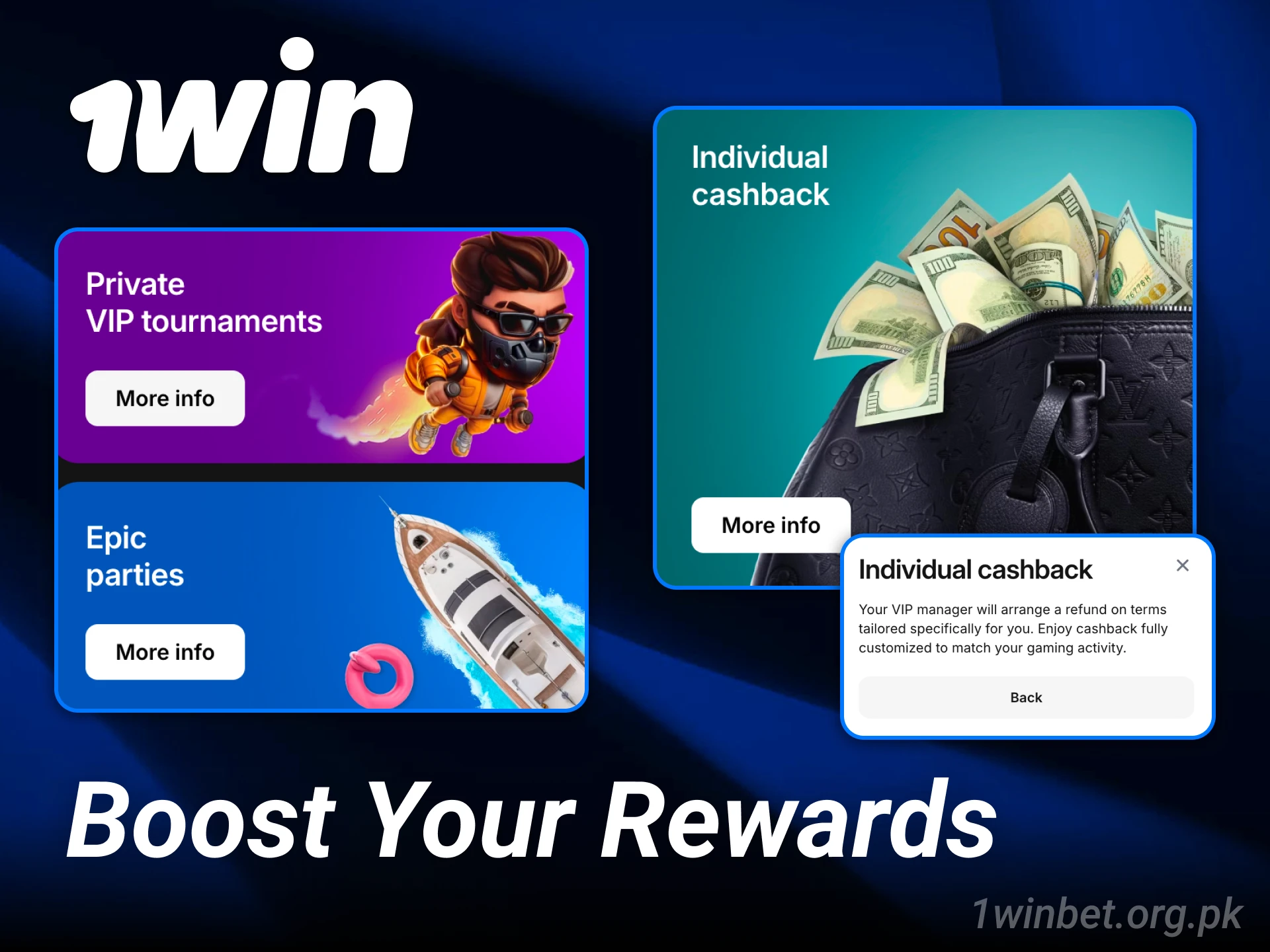 Boost your rewards through the 1win bonus system in the VIP club.