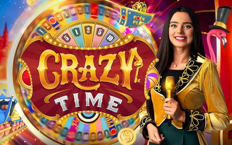 Win big in the exciting 1win Crazy Time game show.