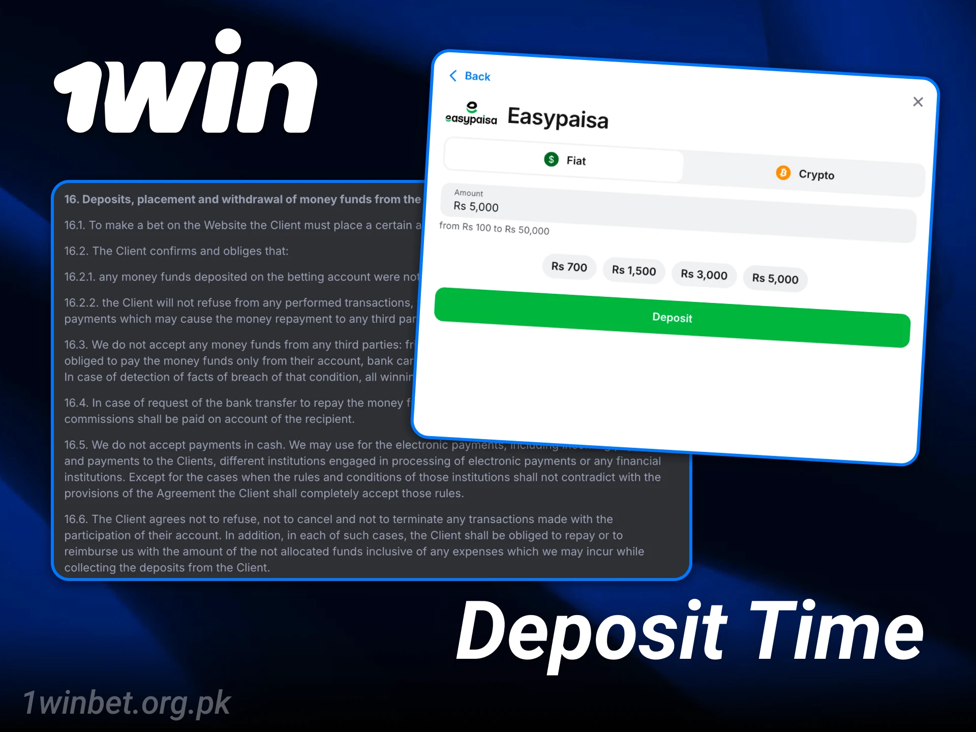 Learn about the 1win deposit time to manage your betting funds efficiently.