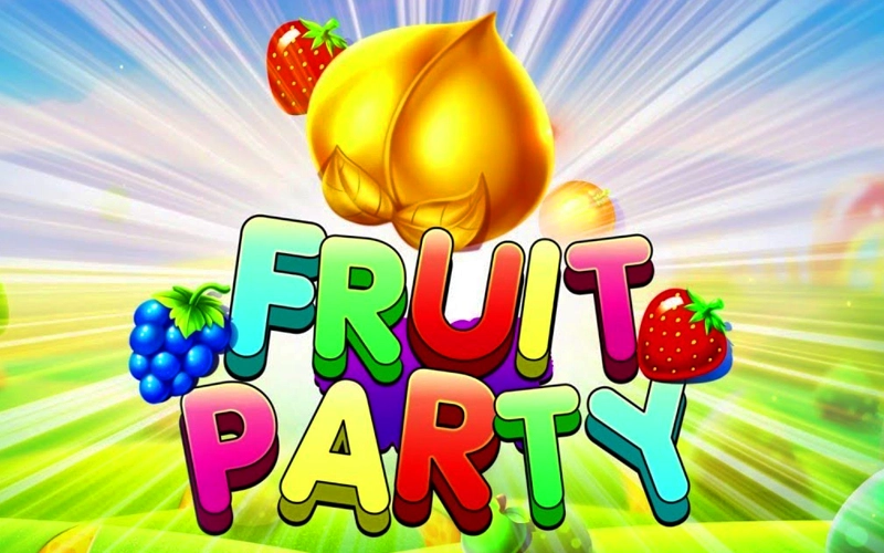 Enjoy colorful multipliers in the Fruit Party slot on 1win.