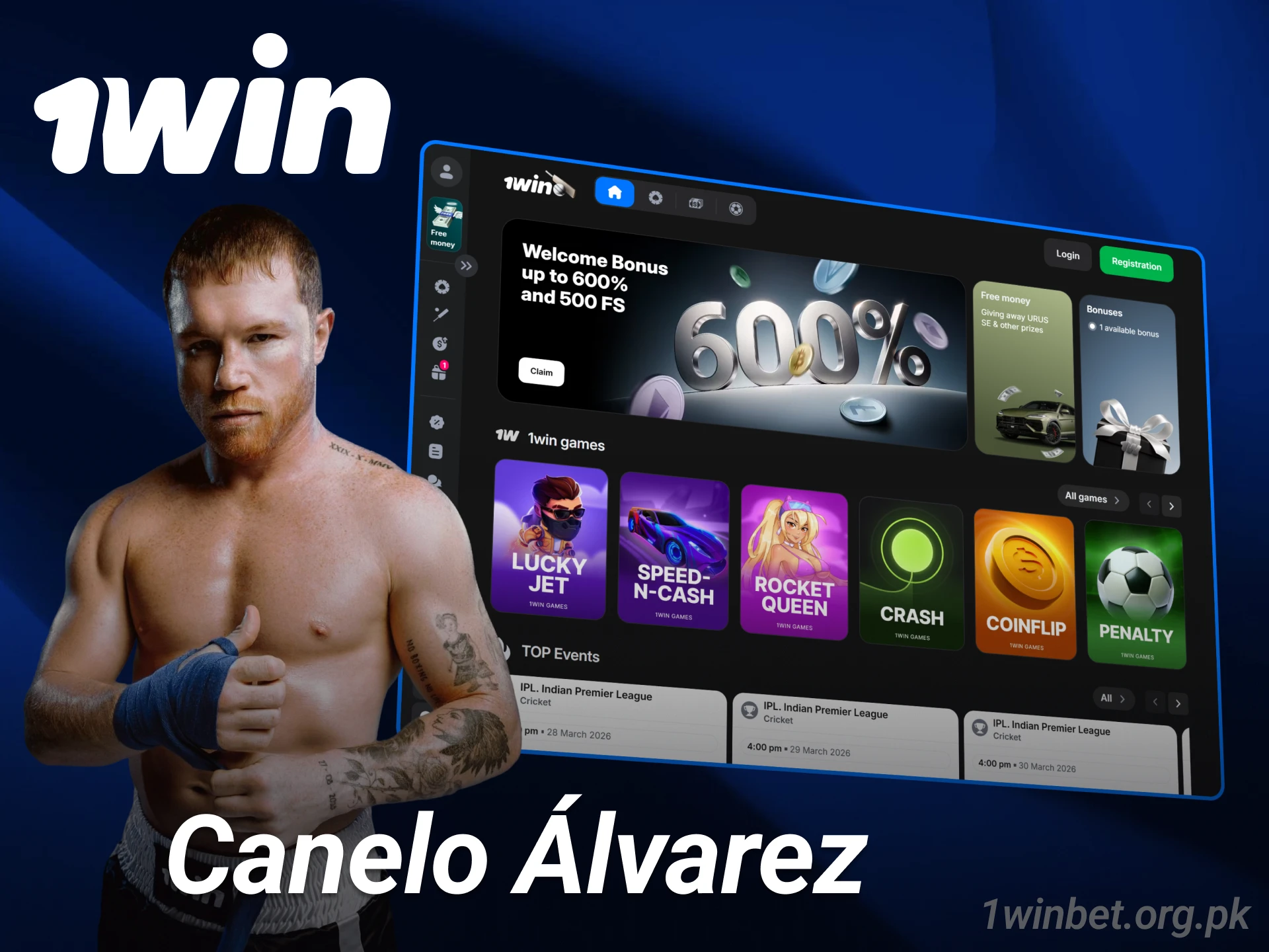 Explore the exclusive partnership between Canelo Álvarez and 1win sports.