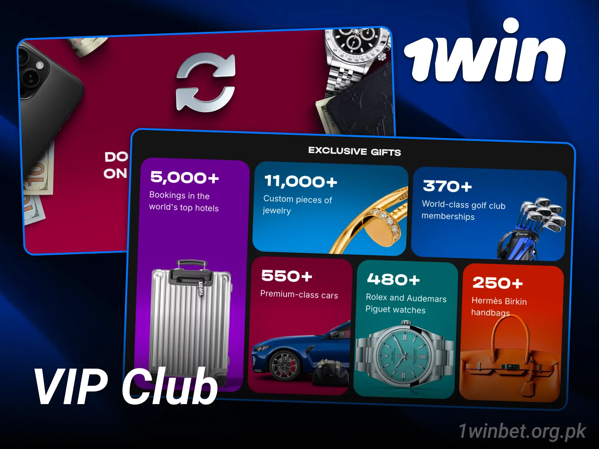 Join the exclusive VIP Club at 1win Pakistan to unlock premium rewards.