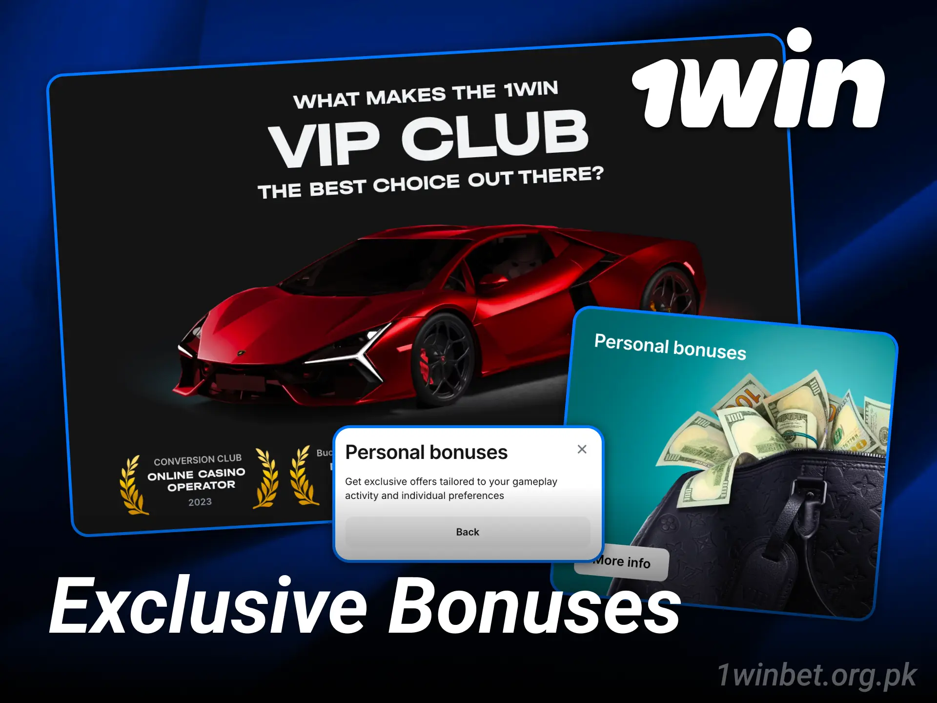 Activate exclusive bonuses and promotions within the 1win VIP Club system.