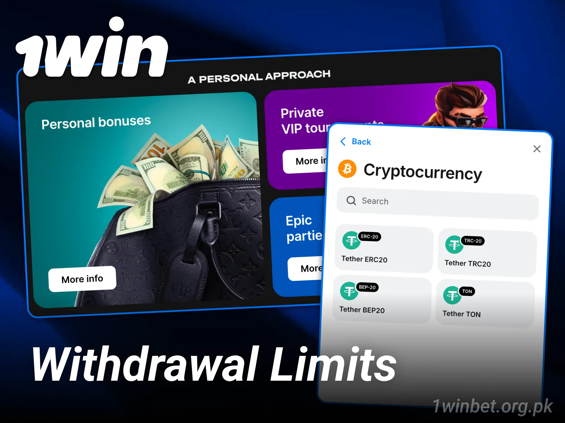 Benefit from higher withdrawal limits as a 1win VIP Club member.